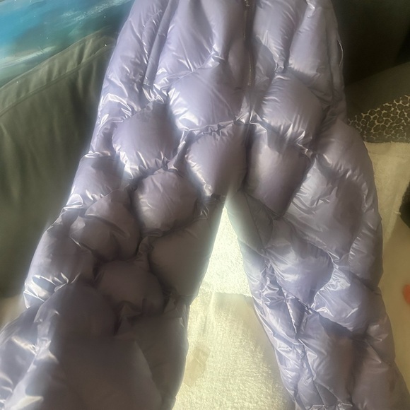 NWT Miu Miu Diamond Quilted Track Pants- Lavender - Picture 6 of 7